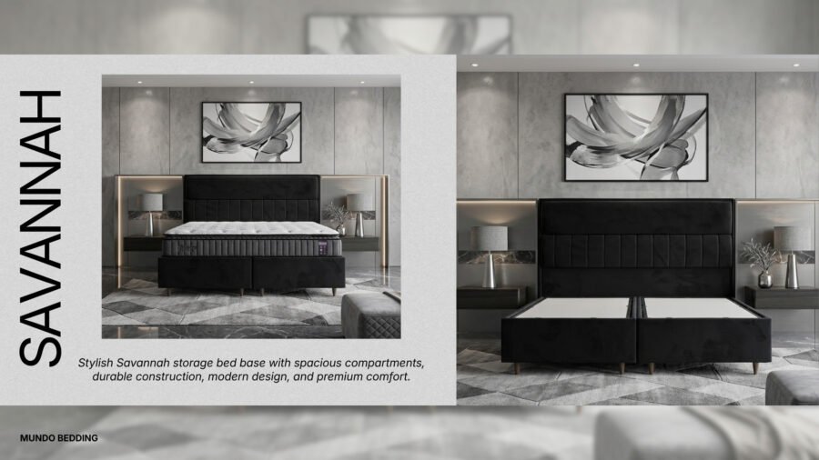 Mundo Savannah е тапицирано легло за спалня в размер 180x200. Моделът е в категория Спалня > Легла и е подходящ за модерен интериор. Конфигурация: Ракла. Комплектът е ориентиран към комфорт, стабилност и чиста визия.