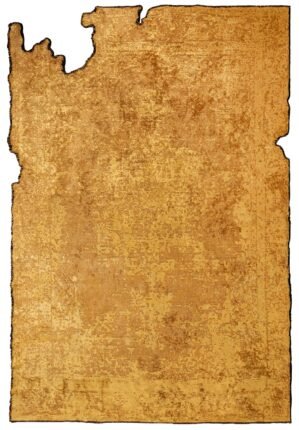 BM Home AMORPH MEDALLION YELLOW - MUSTARD RUG